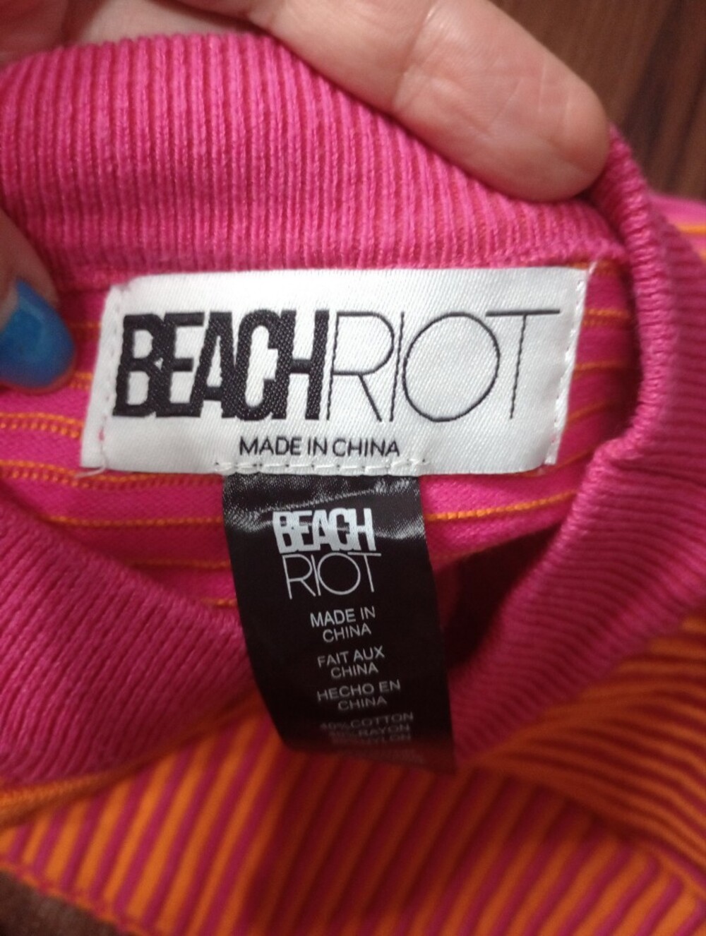Beach Riot Occulus Textured Striped Sweater - Picture 3 of 6